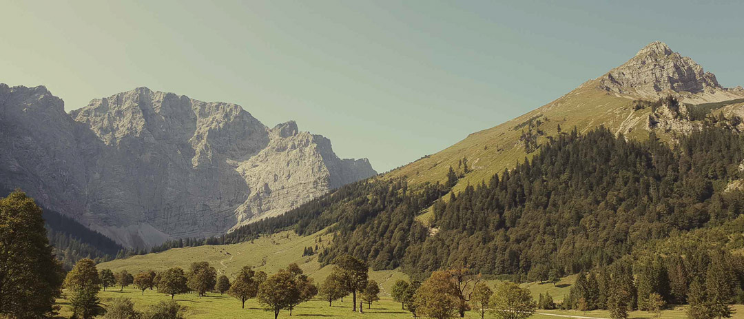 Wir fahren Sie in die Berge